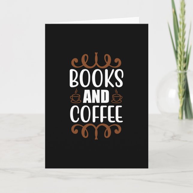 Carte Livres Et Café (Devant)