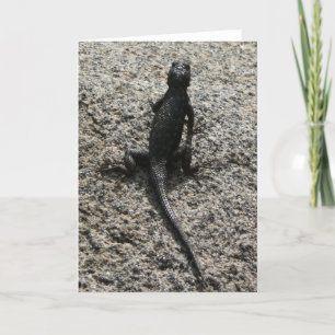 Carte Lizard noir