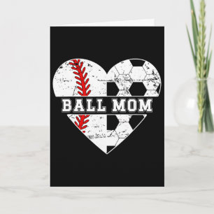 Carte Ll Maman Cœur Football Vendre Maman Football Vendr