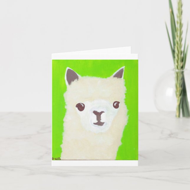 Carte Llama, Animaux (Devant)