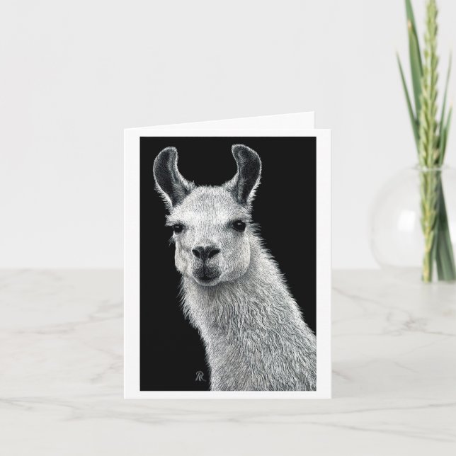 Carte Llama intéressante (Devant)