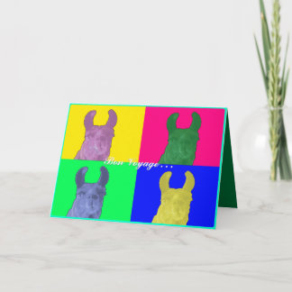 Carte Llama Sweet Pea : La Sage Matriarche Llama