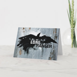 Carte Logo de Rangers solitaires avec masque 2