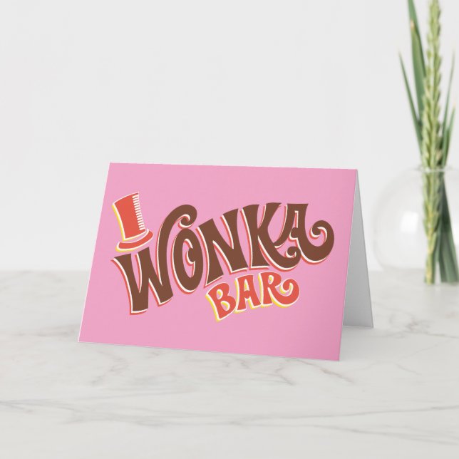 Carte Logo de Wonka Bar (Devant)