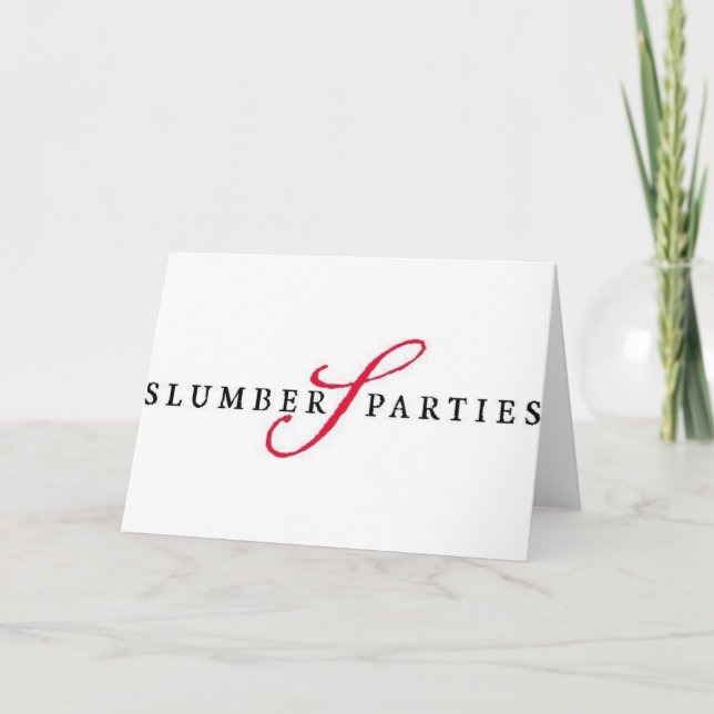 Carte Logo des parties de sciage Parties promotionnelles (Devant)