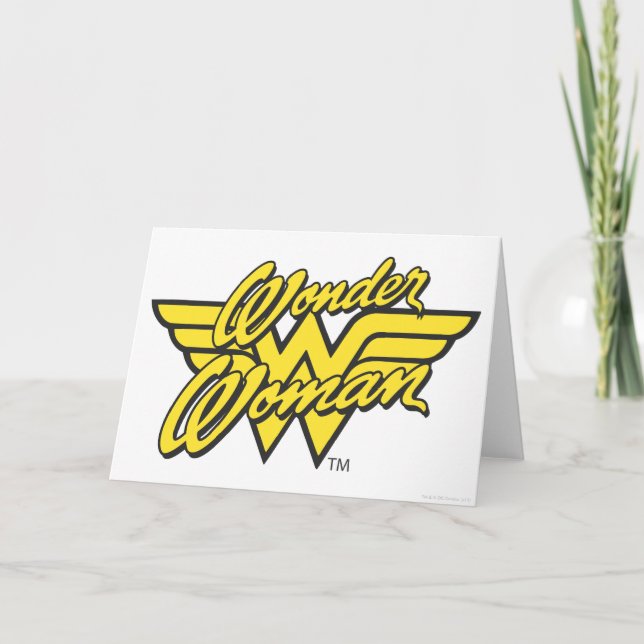 Carte Logo Wonder Woman 1 (Devant)