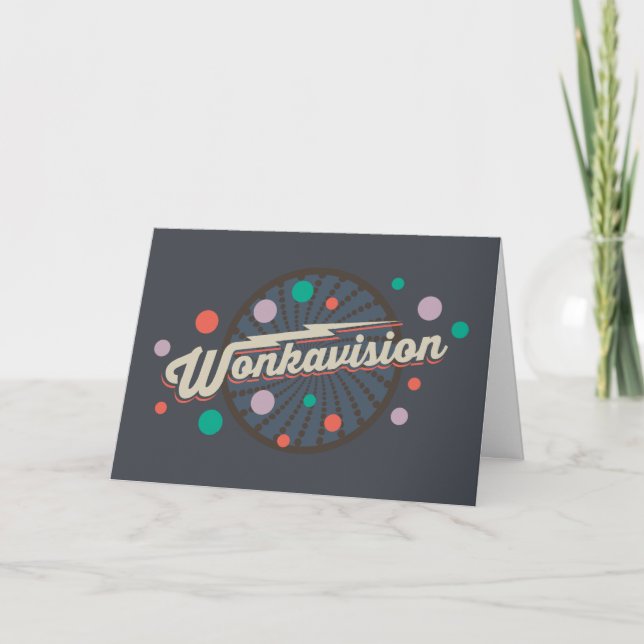 Carte Logo Wonkavision (Devant)