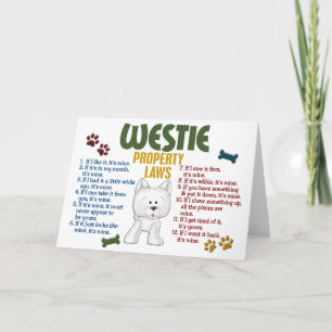 Carte Lois sur les propriétés de Westie 4