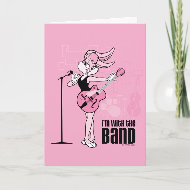 Carte Lola Bunny Je suis avec le groupe (Devant)