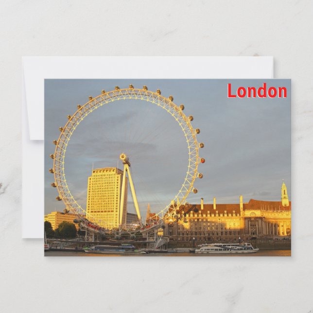 Carte Londres (Devant)