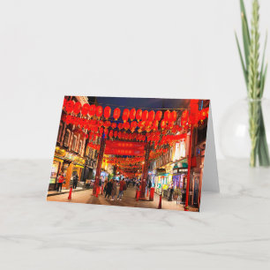 Carte Londres, Angleterre Chinatown #2 Card