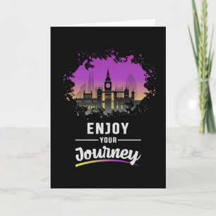 Carte Londres Angleterre Ville Paysage urbain Ligne d'ho