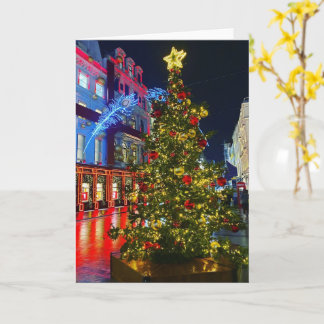 Carte Londres iconique - Noël