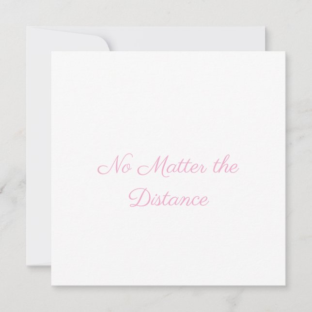 Carte Long Distance Valentine's Day Card (Devant)