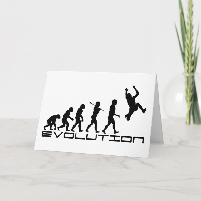 Carte Long Jump Triple Jump Sport Evolution Art (Devant)