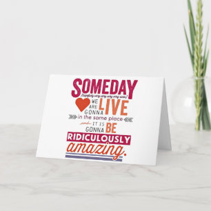 CARTE **LONGUE DISTANCE** ANNIVERSAIRE VOUS SOUHAITE !