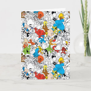 Carte LOONEY TUNES™ Color Pop Motif
