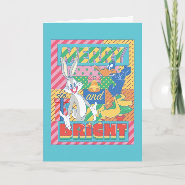 Carte LOONEY TUNES™ | Joyeux Noël (Devant)