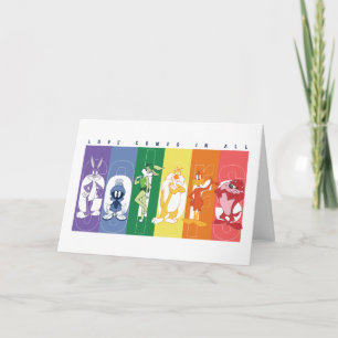 Carte LOONEY TUNES™ - Love Comes In All Colors