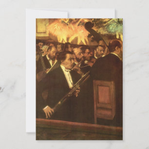 Carte L'Orchestre de l'Opéra par Edgar Degas, Art ancien