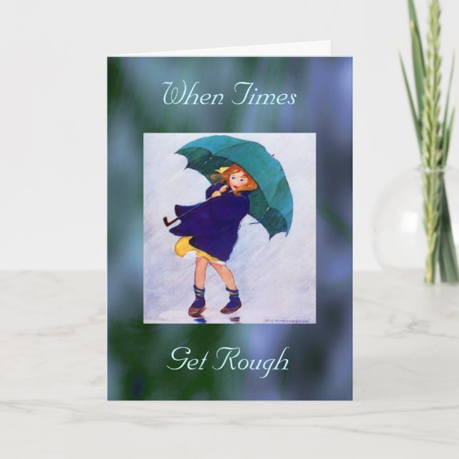 Carte Lorsque les temps sont épuisés (Devant)