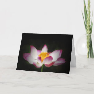 Carte Lotus Flower Photography Super Yoga Om Gift!L