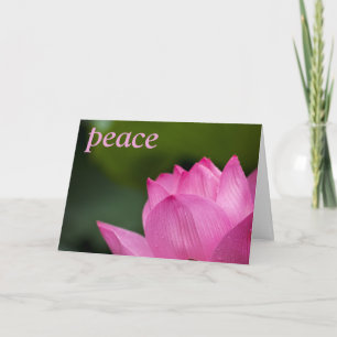 Carte Lotus Sympathy