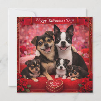 Carte Louie and Luna and a Family of 5