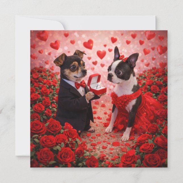 Carte Louie & Luna vous souhaitent un jour très spécial  (Devant)