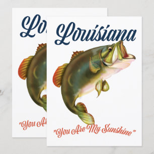 Carte Louisiane "tu es mon soleil"