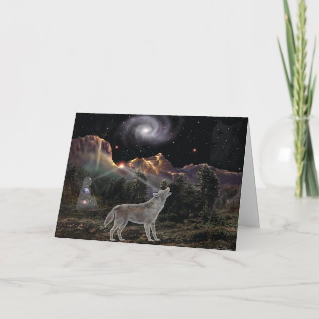 Carte Loup d'étoile (Devant)