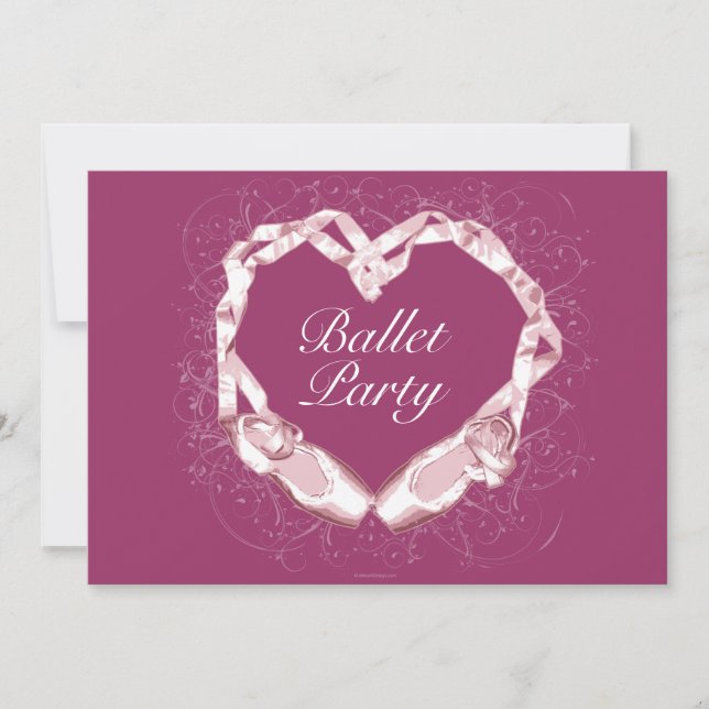 Carte Love Ballet (Devant)