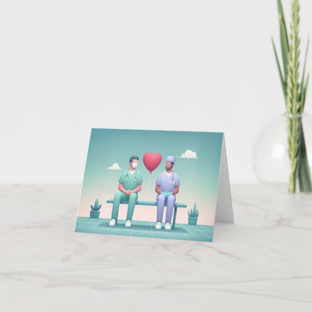 Carte Love Balloon (Devant)
