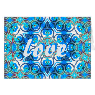 Carte Love BluAqu