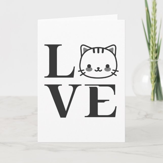 Carte Love Cats (Devant)