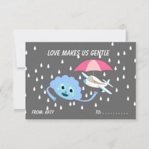 Carte Love Classroom Enfants Valentine's