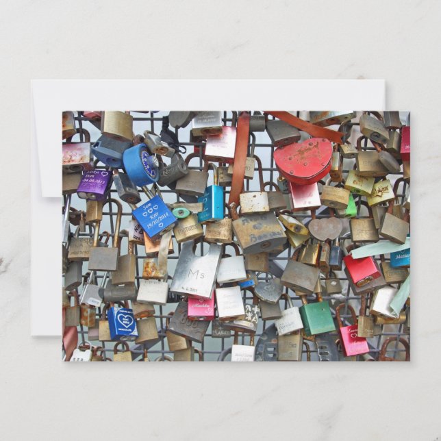 Carte Love locks Card (Devant)