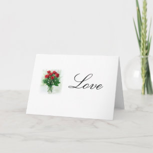 Carte Love Note
