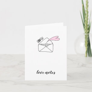 Carte Love Notes .. valentine . thinking of you . hearts