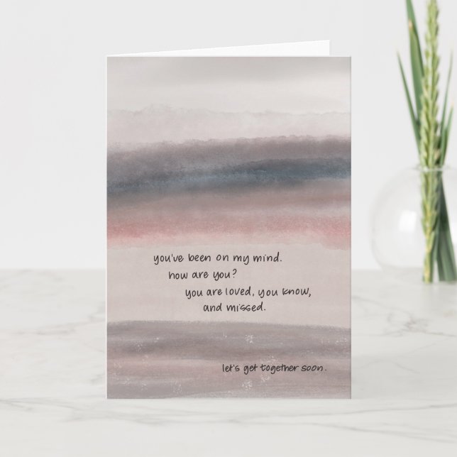 Carte Loved & Missed (Devant)