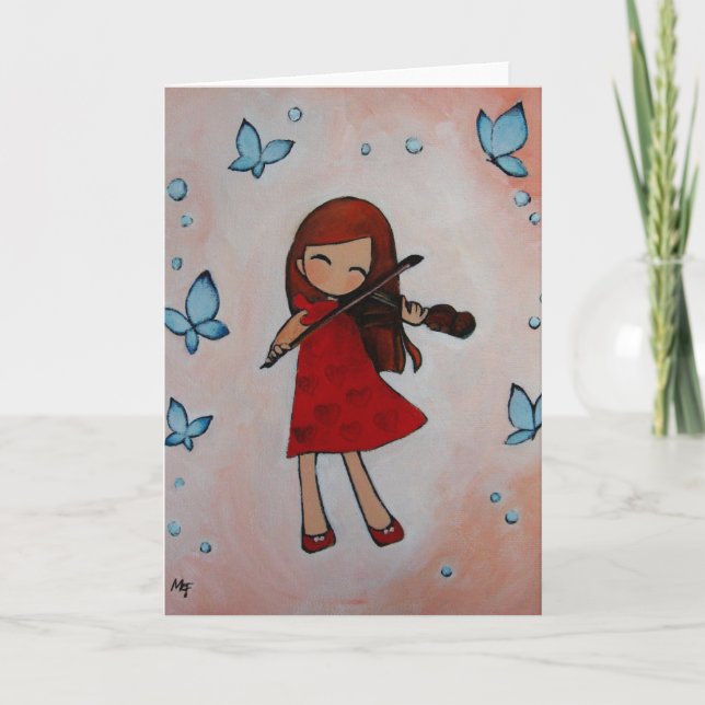 Carte loveMyViolin I (Devant)