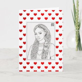 Carte Lovergirl - Expression intemporelle de l'amour
