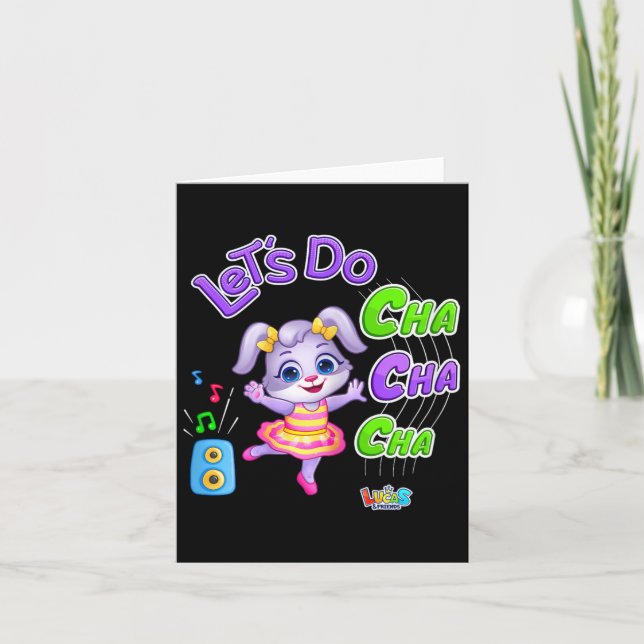 Carte Lucas And Friends par Rv Appstudios Dessin Féminin (Devant)