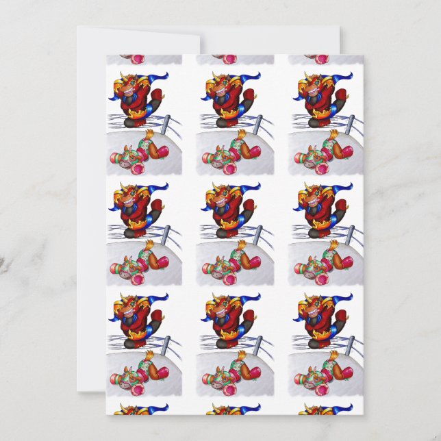 Carte Luchadores (Devant)