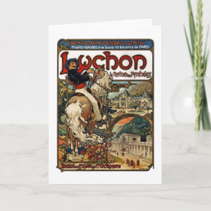 Carte Luchon, Mucha