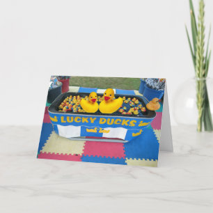 Carte Lucky Ducks
