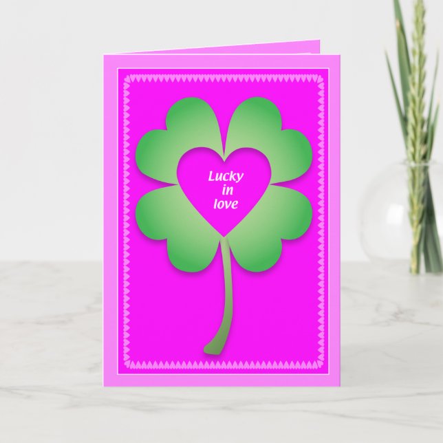 Carte Lucky in Love (Devant)
