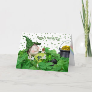 Carte Lucky Leprechaun