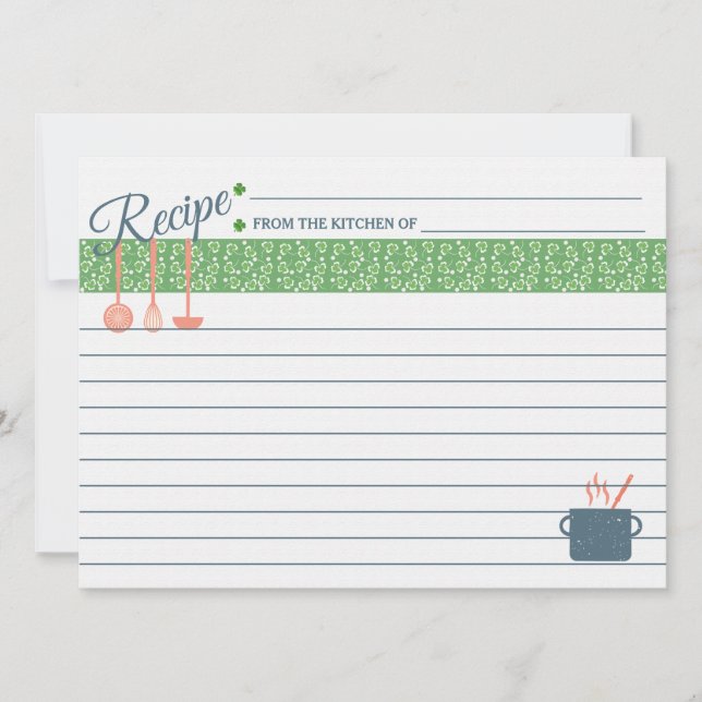 Carte Lucky Recipe (Devant)