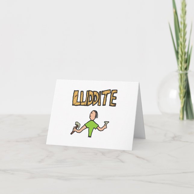 Carte Luddite (Devant)
